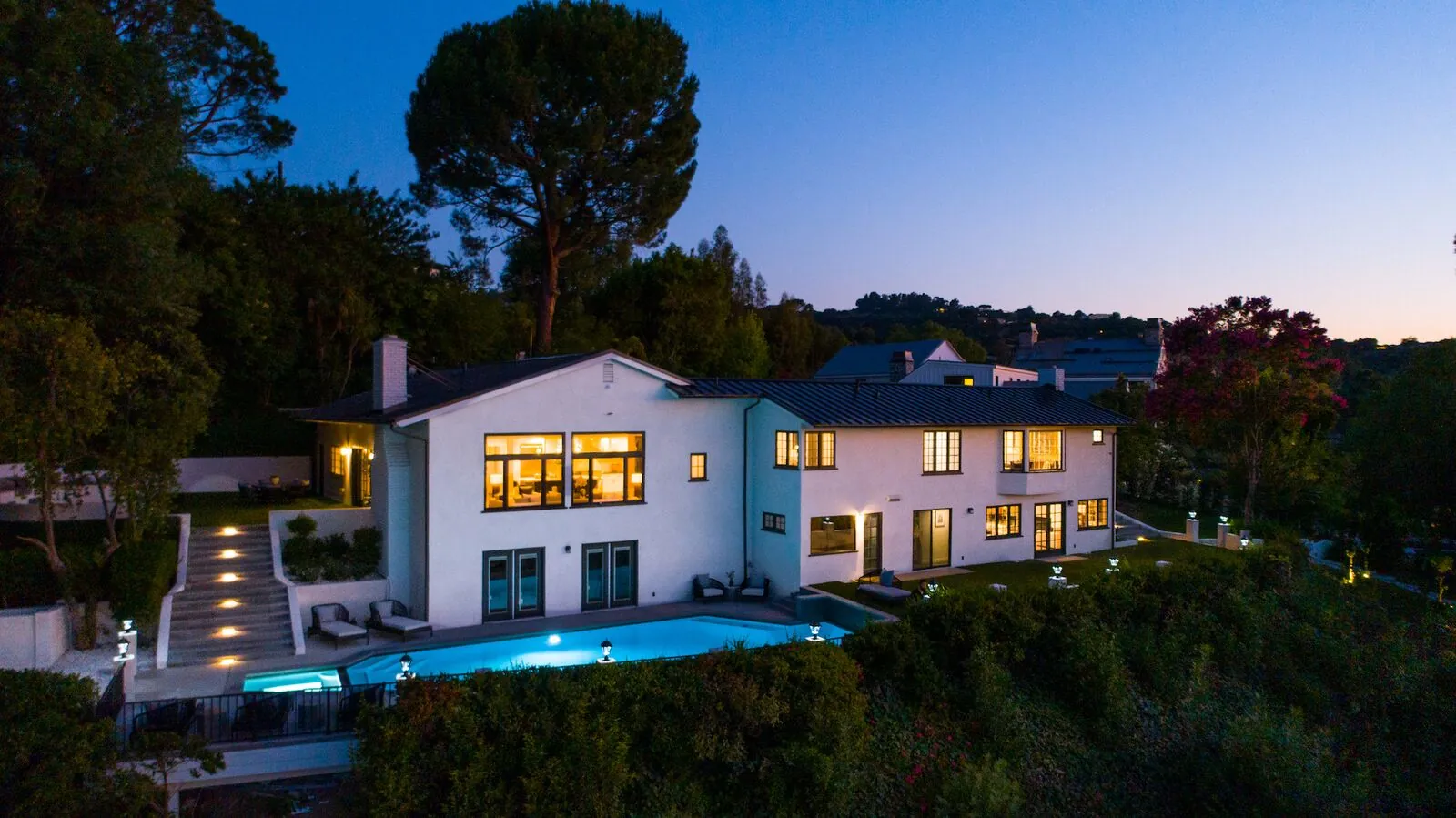 Blairwood Estate in Sherman Oaks, a new home built by Westec Construction