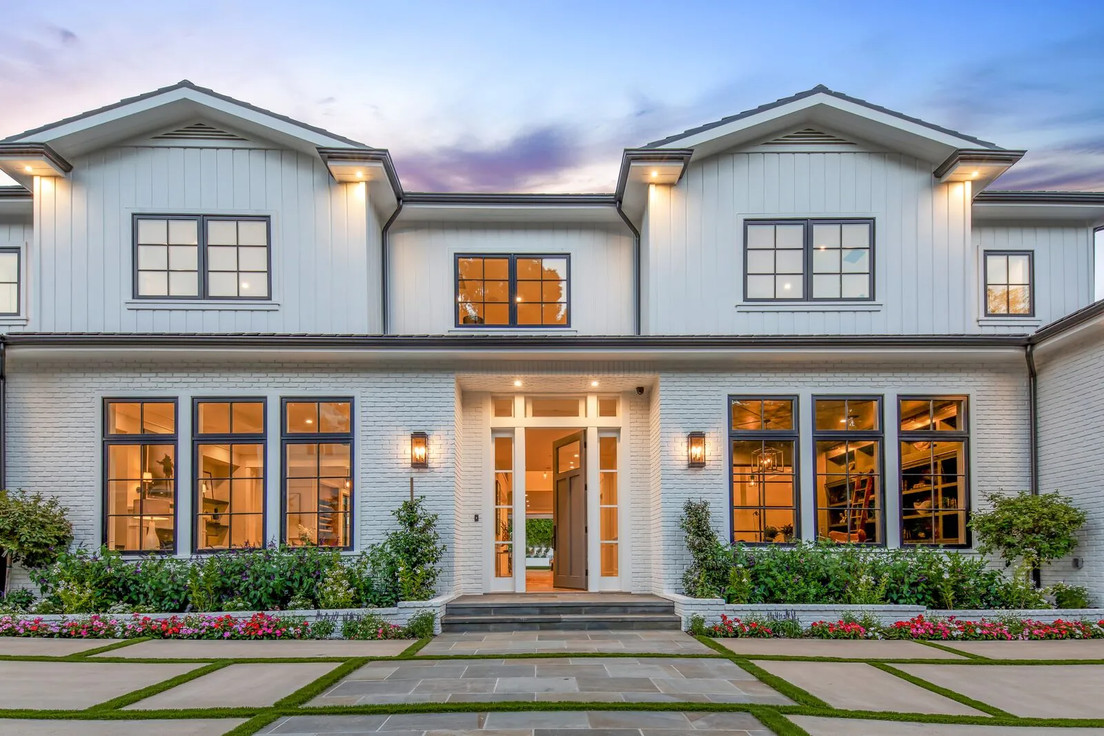 Glenroy Residence in Encino, a new home built by Westec Construction